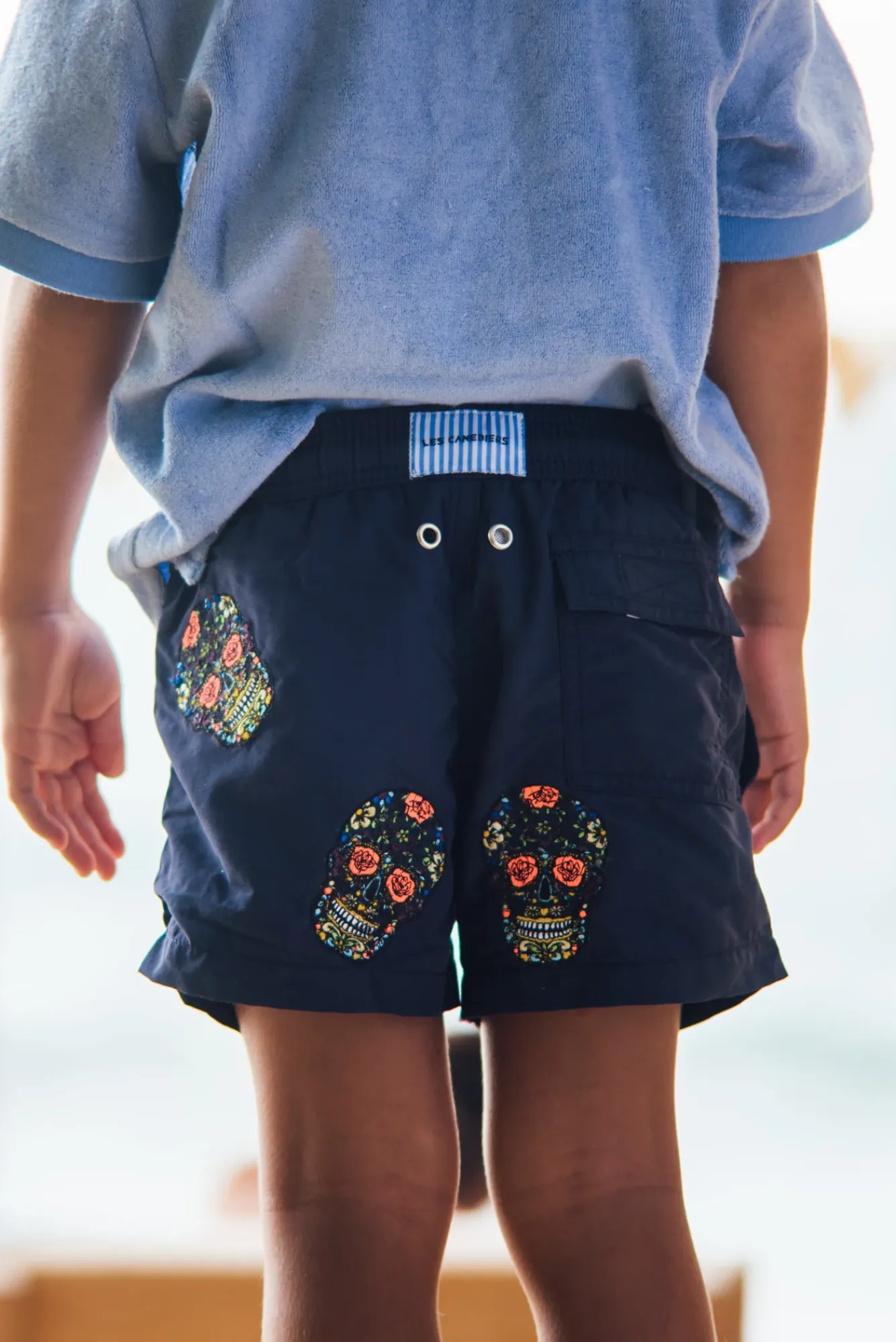 Garçons<Les Canebiers All Over Mex Kids - Navy
