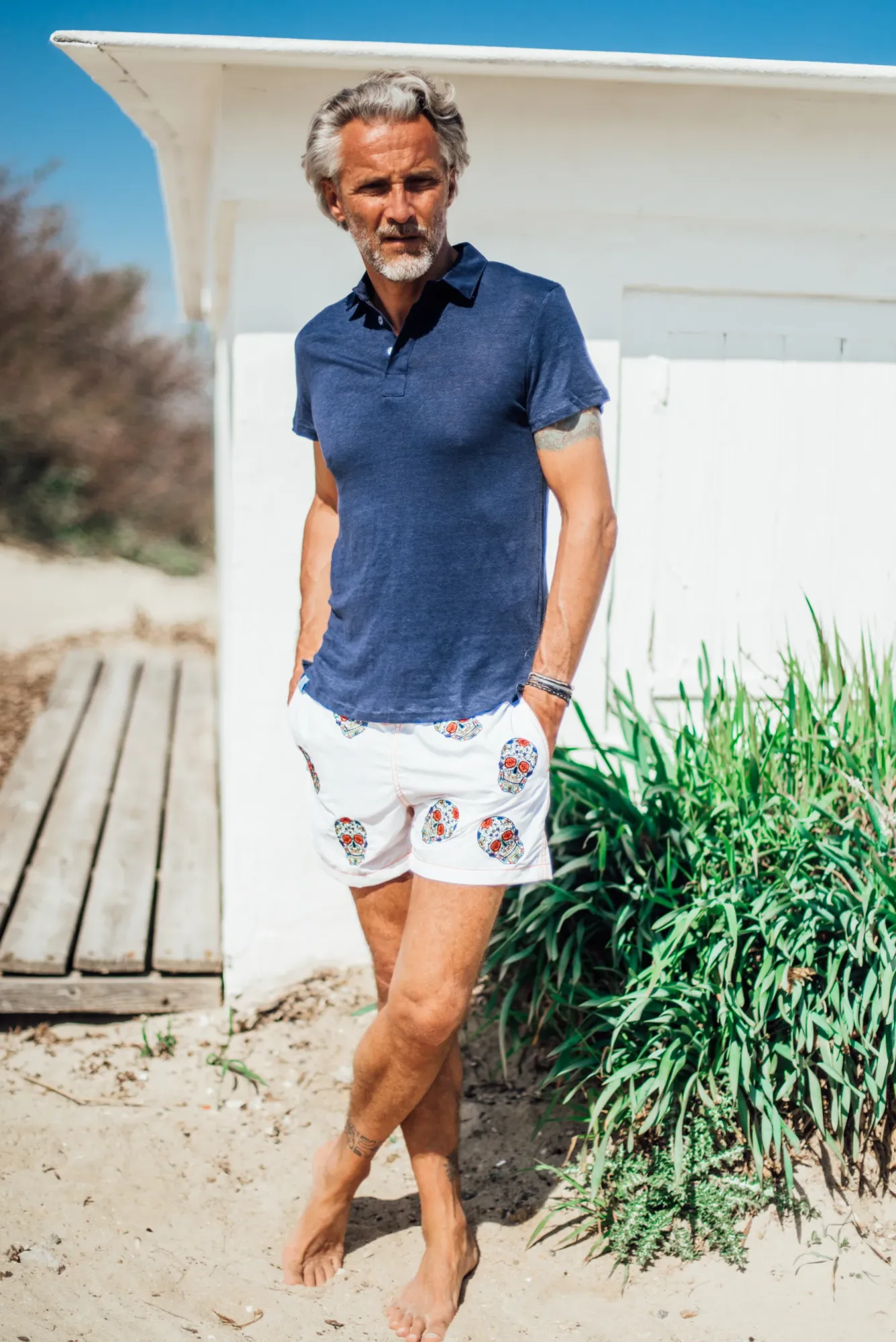 Mex|Best Sellers<Les Canebiers All Over Mex - White