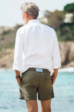 Places|Best Sellers<Les Canebiers All Over Saint-Barth - Khaki