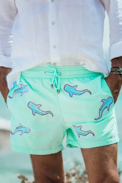 Shark|Best Sellers<Les Canebiers All Over Shark - Greenwater