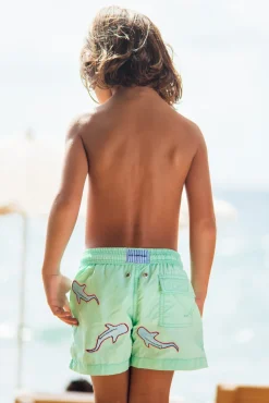 Garçons<Les Canebiers All Over Shark Kids - Green