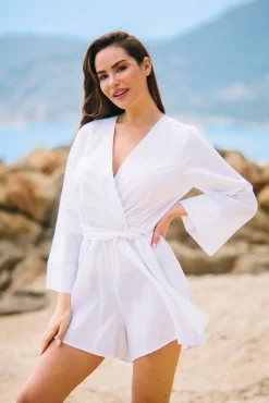 Combinaisons<Les Canebiers Boutinelles Jumpsuit - White