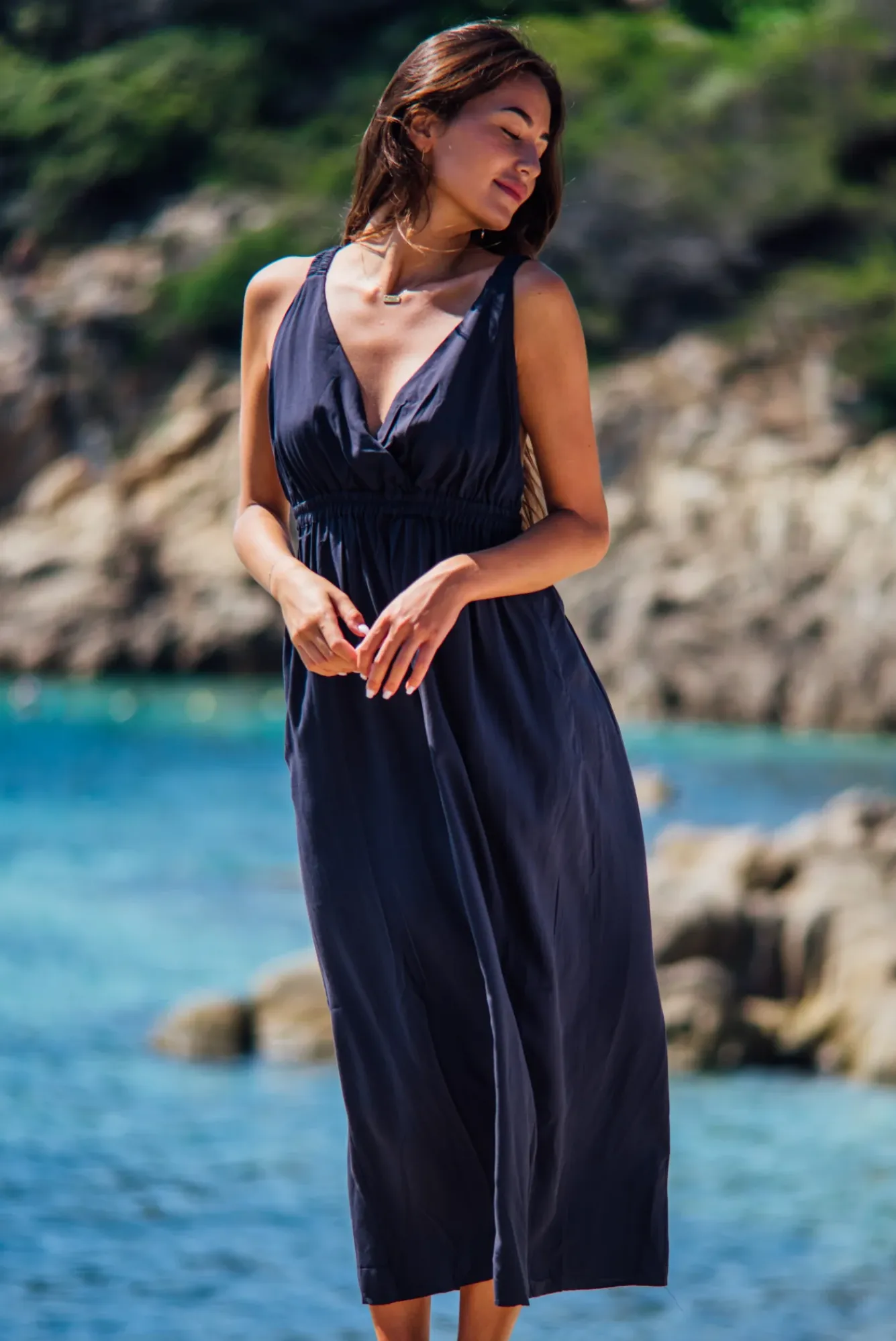 Robes<Les Canebiers Brigantine - Navy