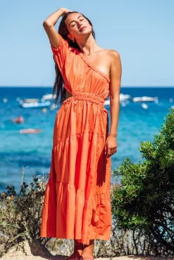 Robes<Les Canebiers Brost - Orange