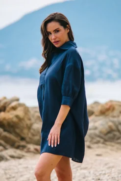 Robes<Les Canebiers Camarat - Navy