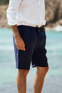 Shorts<Les Canebiers Cimes Short - Navy