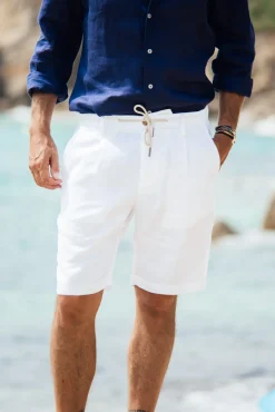 Shorts<Les Canebiers Cimes Short - White