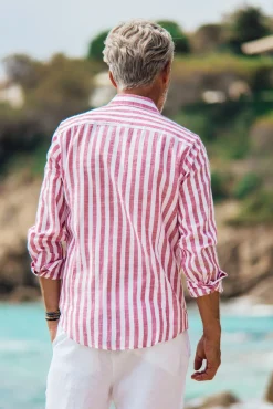 Chemises<Les Canebiers Divin Cotton - Red Stripes