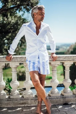 Stripes|Best Sellers<Les Canebiers Ermitage Court Cap 21 - Blue