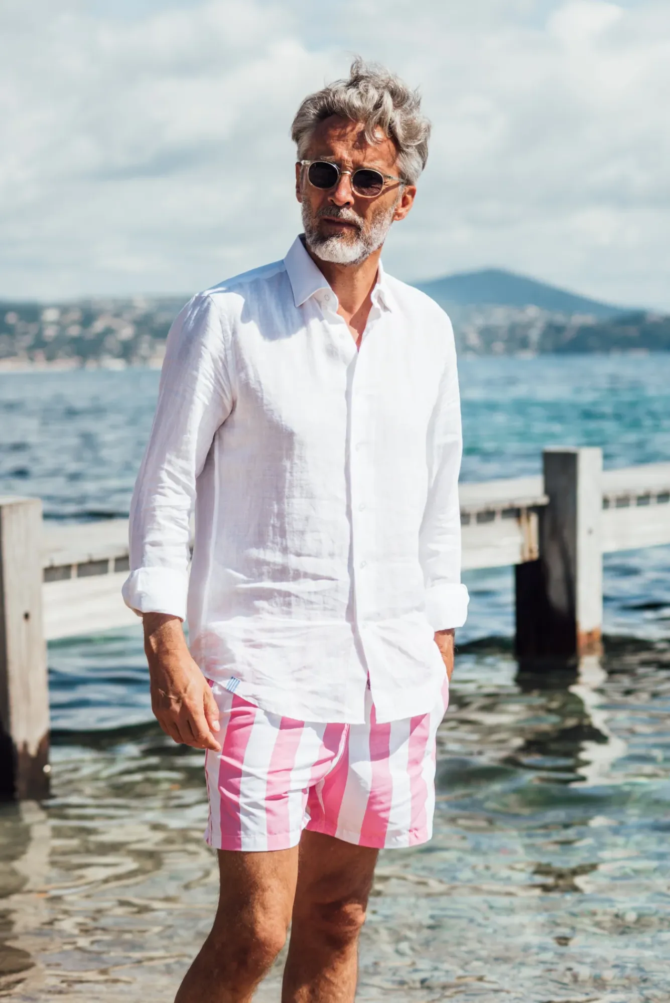 Stripes|Best Sellers<Les Canebiers Ermitage Court Cap 21 - Pink