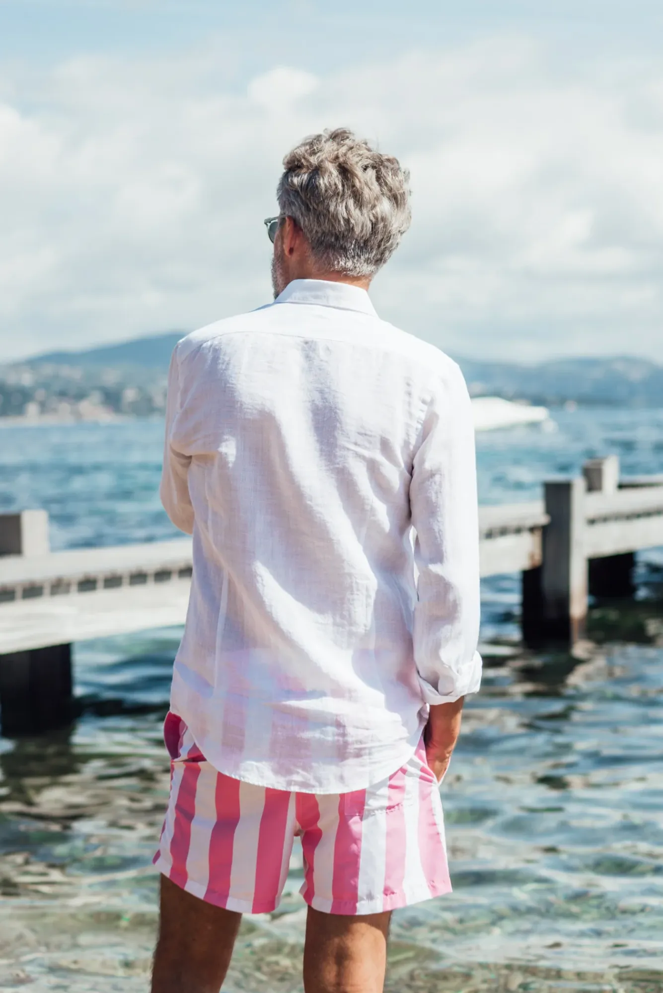 Stripes|Best Sellers<Les Canebiers Ermitage Court Cap 21 - Pink