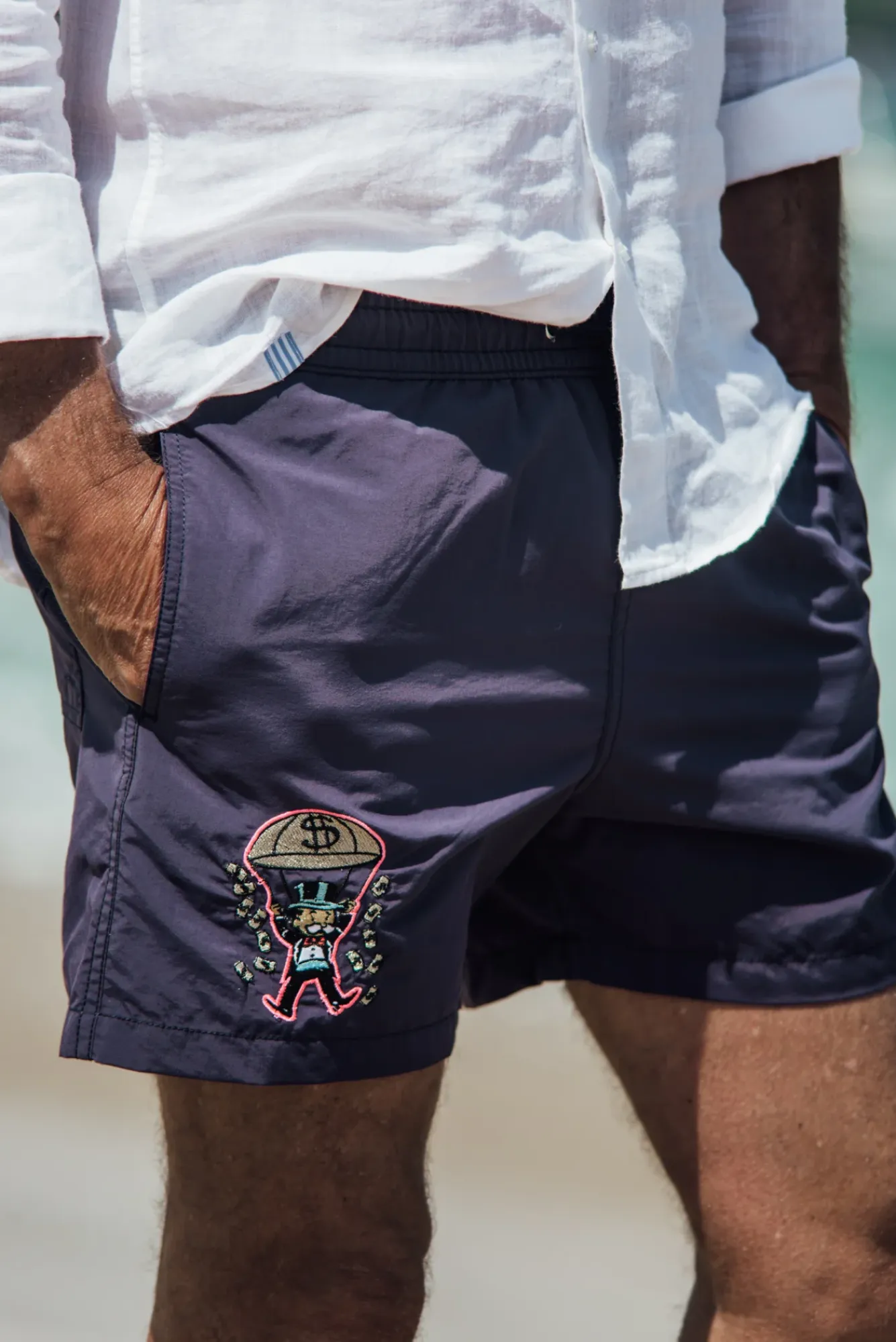 Monopoly|Best Sellers<Les Canebiers Ermitage Court Mono Golden - Navy
