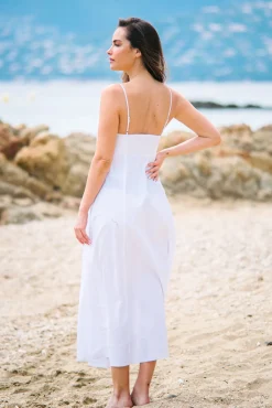 Robes<Les Canebiers Iris - White