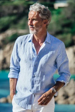 Chemises<Les Canebiers Lavande - Sky Blue