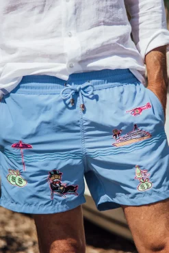 Places|Best Sellers<Les Canebiers Pampelonne - Blue