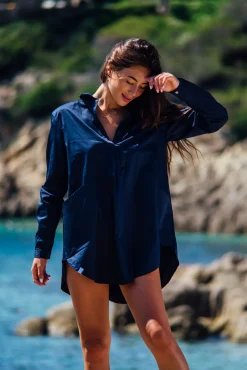 Robes<Les Canebiers Pascatt dress - Navy