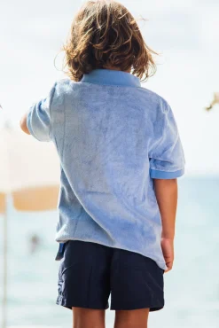Garçons<Les Canebiers Polo Kids - Sky Blue