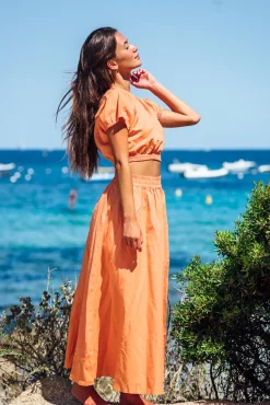 Ensemble|Jupes<Les Canebiers Sariette - Orange