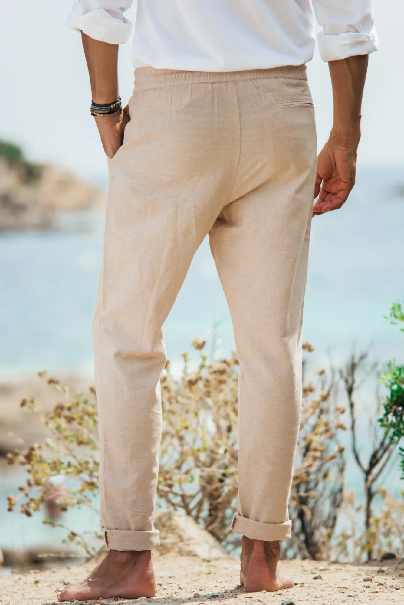 Pantalons<Les Canebiers Sauvier Pants - Beige