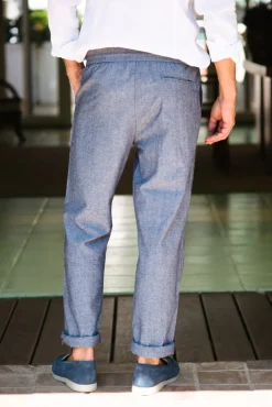 Pantalons<Les Canebiers Sauvier Pants - Navy