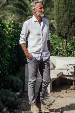 Pantalons<Les Canebiers Tartane pants - Grey