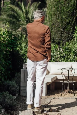 Pantalons<Les Canebiers Tartane pants - White