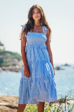 Robes<Les Canebiers Valensole - Blue Vichy