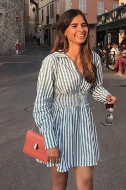 Robes<Les Canebiers Vignes - Green Stripes
